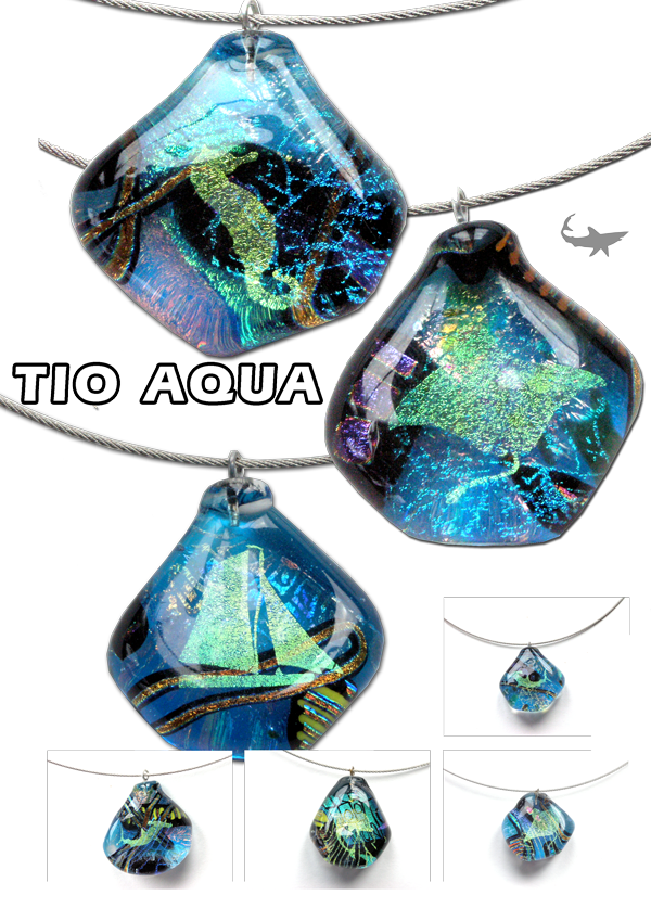 Tio Aqua Glasschmuck